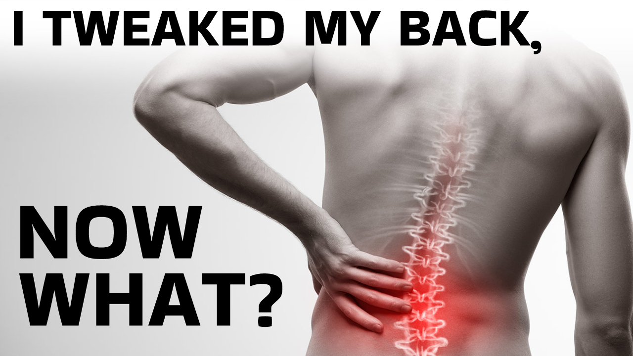 I Tweaked My Back, Now What? | The Gude Gym | Professional Coaching